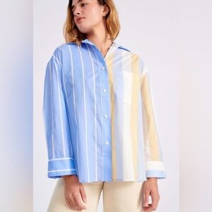 ***LIKE NEW*** No. 6 Lake Shirt‎ - Island Stripe